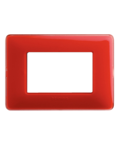 PLACCA 3P COLORS CORALLO MATIX AM4803CRD - BTICINO.